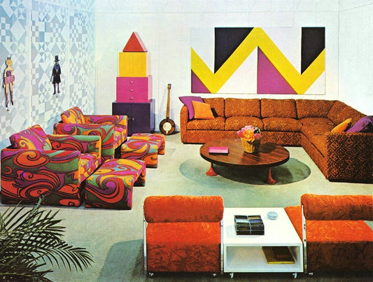 1960s Interior Design: Key Features & How to Add Retro Charm to Your Home - Love-Rugs