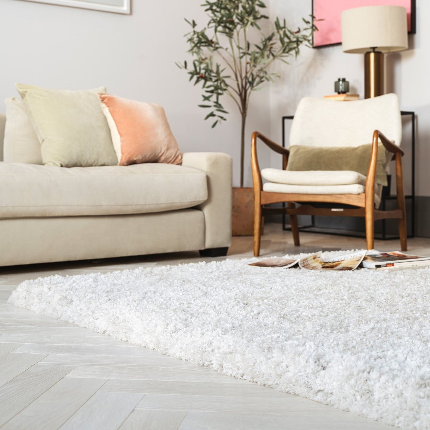 Asiatic Barnaby Off White 170x120cm Rug